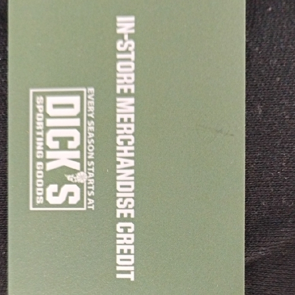 In-Store Merchandise Credit Card - Green - Picture 1 of 3